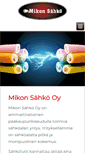 Mobile Screenshot of mikonsahko.fi